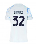 Ženske Nogometnih dresov Inter Milan Federico Dimarco #32 Gostujoči 2025-26 Kratki rokavi Ženske Nogometnih dresov Inter Milan Federico Dimarco #32 Gostujoči 2025-26 Kratki rokavi